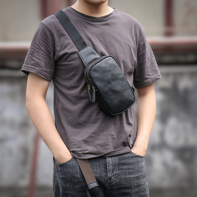 Men's Simple And Versatile Shoulder Bag - Dazpy