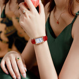 Women's Rectangular Fashion Quartz Watch - Dazpy