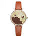 Women's Creative Kallima Inachus Fritillary Dial Belt Waterproof Watch - Dazpy