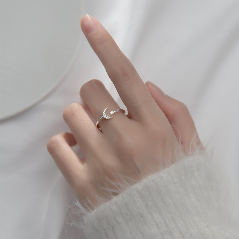 Women's Fashion Meniscus Hand Ring - Dazpy