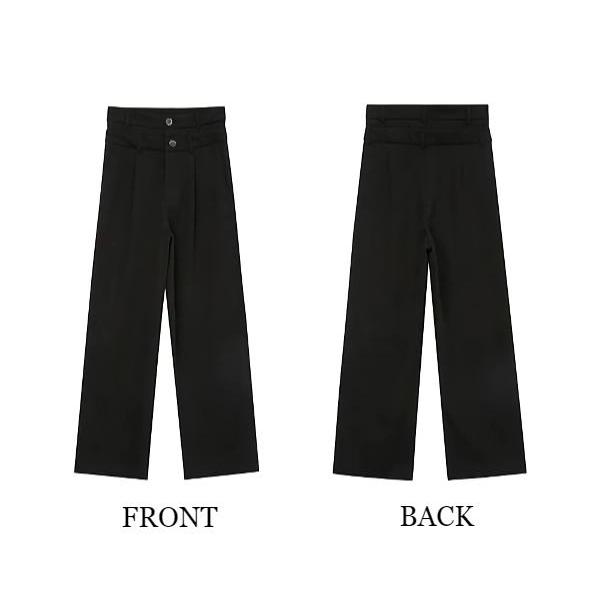 Essential Wide Leg Casual Pants