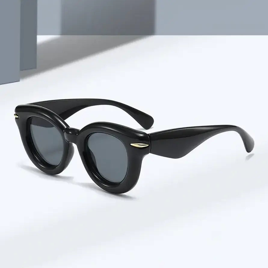 Round Punk Sunglasses