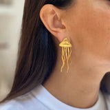 Pendientes Medusas Color Oro 18K