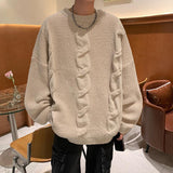 Round Neck Sweater Men's Autumn And Winter Style American Retro