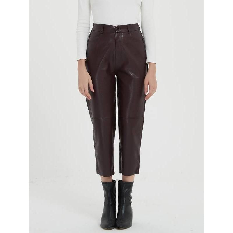 Faux Leather Pants