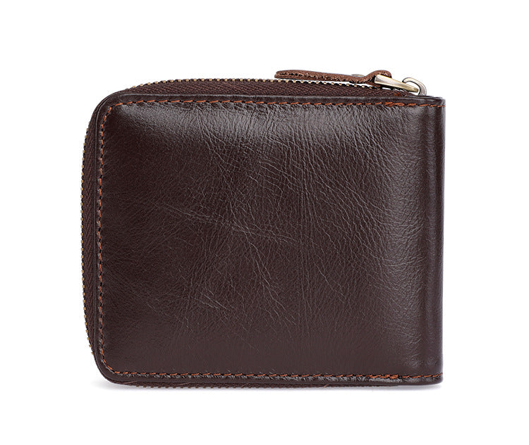 Business vintage leather wallet - Dazpy