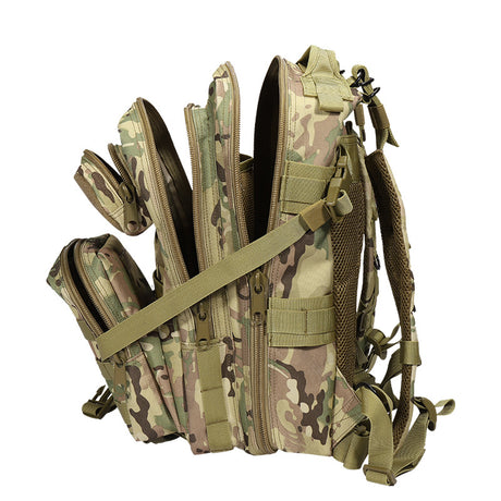 Tactical Backpack Outdoor Mountaineering Hiking CS Army Fan 3P Attack Backpack - Dazpy