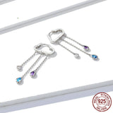 Korean Style Light Luxury Temperament Long Earrings - Dazpy