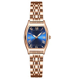 Women's Fashion Simple Rose Gold Steel Watch - Dazpy