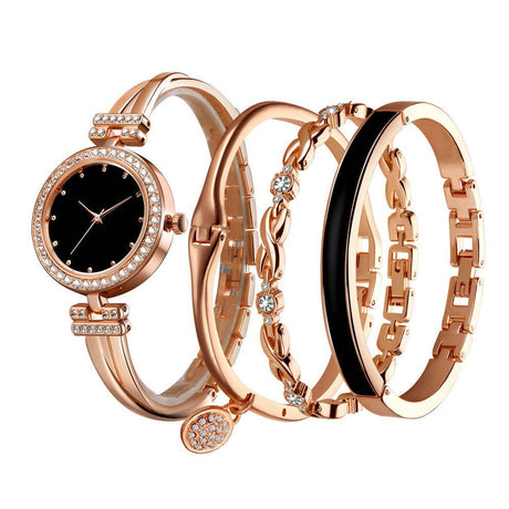 Women's Fashion Quartz Watch Set - Dazpy