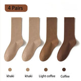 4 Paar lockere Baumwollsocken für Damen