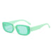 Candy Color Rectangle Sunglasses