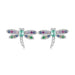 Women's Insect Plated Platinum Earrings - Dazpy