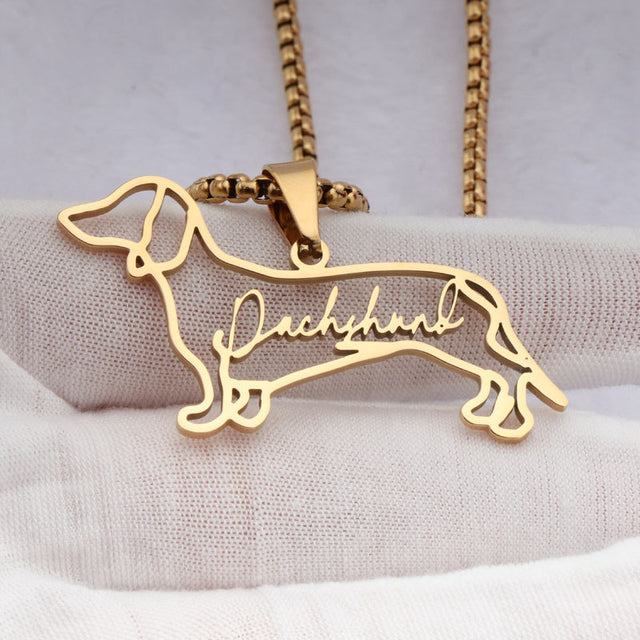 Personalized Pet Stainless Steel Necklace - Dazpy