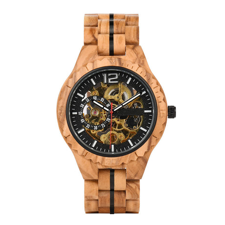 Fully Automatic Wooden Mechanical Watch - Dazpy