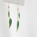 Simulation Leaf Bamboo Leaf Cheongsam Earrings - Dazpy