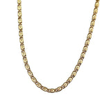 European And American Gold Brass Necklace - Dazpy