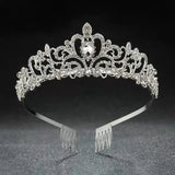 Handgefertigtes Diadem mit Strassperlen für Hochzeiten, Geburtstage und Partys