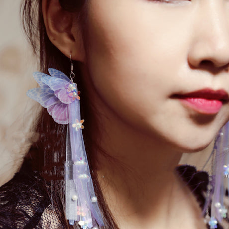 Fashion Dream Elf Butterfly Earrings - Dazpy