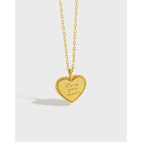 Versatile Fashion Small Heart Necklace Heart Shaped - Dazpy