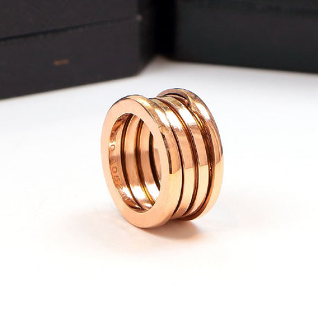 Classic Titanium Steel Spring Ring - Dazpy