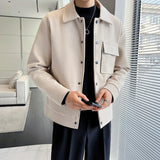 Premium Short Woolen Overcoat Coat