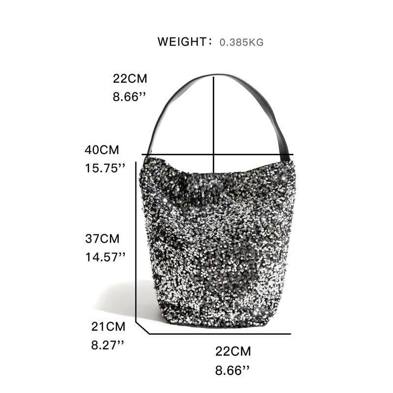 Luxury Sparkling Sling Hobo Evening Purse