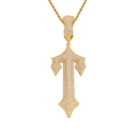 Men's Fashion Cross Pendant Necklace - Dazpy