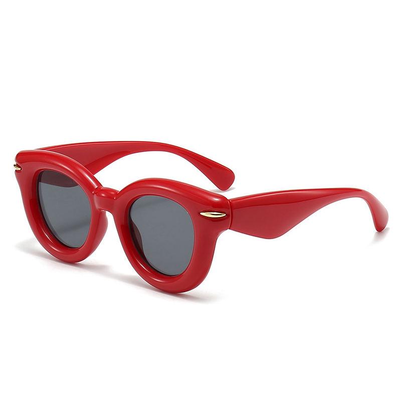 Round Punk Sunglasses