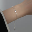 Silver Sweet Lady Love Bracelet Temperament - Dazpy