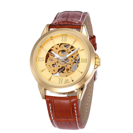 Business Hollow Automatic Mechanical Watch - Dazpy