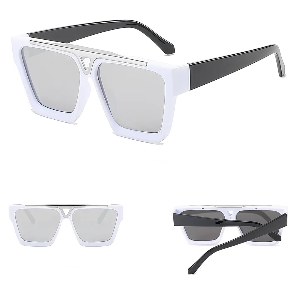 Gradient Lens Shield Sunglasses