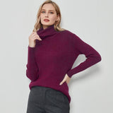 Rollkragenpullover mit langen Ärmeln für Damen