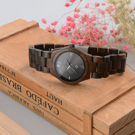 Wooden Casual Fashion Quartz Movement Watch - Dazpy