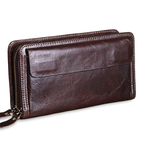 Men's Small Bag Business Men Leather Wallet - Dazpy