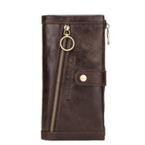 Leather Men's Wallet Multifunctional Long - Dazpy