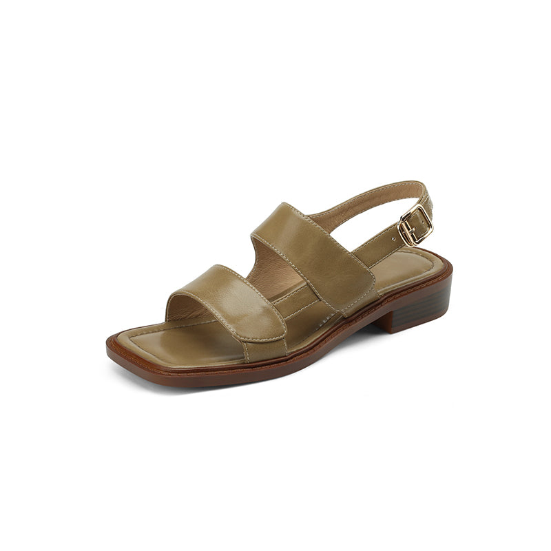 Retro-Sandalen für Damen im Rom-Stil