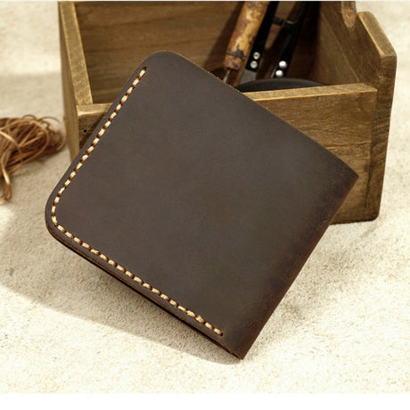 Men's handmade leather wallet - Dazpy