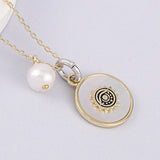 S925 Silver Baroque Pearl Necklace - Dazpy