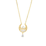 New Beautiful Girl Crescent Necklace - Dazpy