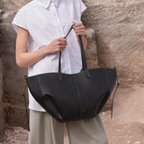 Elegant Large Leather Shoulder Bag