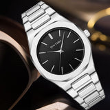 Men's And Women's Pin Scale Solar Pattern 30 Meter Waterproof Quartz Watch - Dazpy