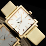 Large Dial Fashion Creative Square Quartz Watch - Dazpy