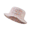 Rainbow Potted Hat Casual Knitted Wool Beanie
