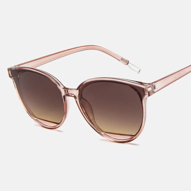 Ovale Vintage-Sonnenbrille für Damen