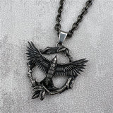 Vintage Overlord Eagle Titanium Steel Pendant Necklace - Dazpy