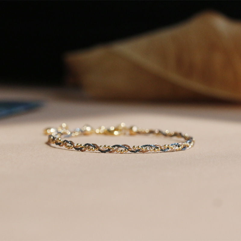 Super Delicate Small String Braided Bracelet - Dazpy