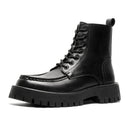 Botines de cuero de lujo hechos a mano
