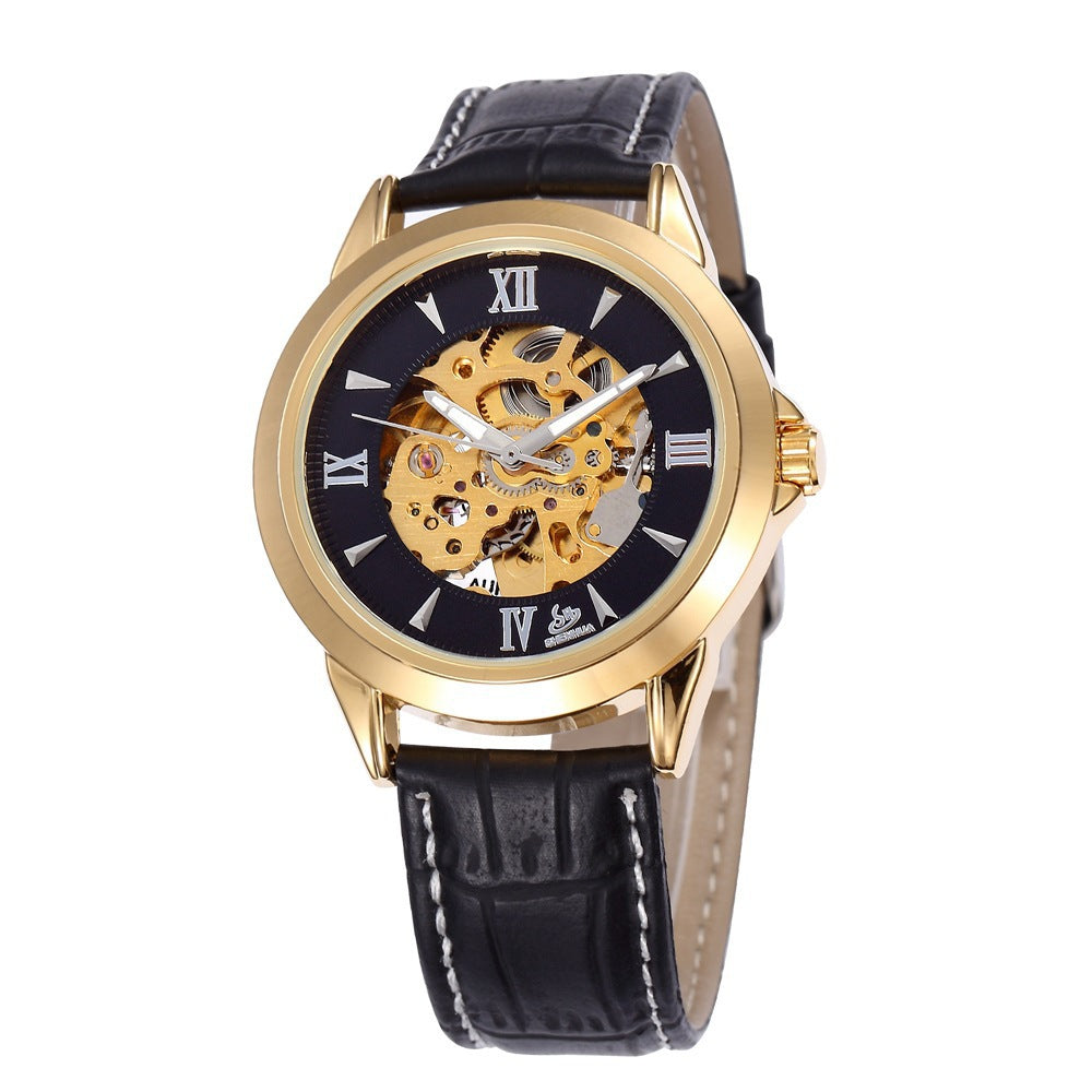 Business Hollow Automatic Mechanical Watch - Dazpy