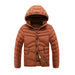 Men's Winter Rib Cotton-padded Coat Fleece-lined Long Sleeve